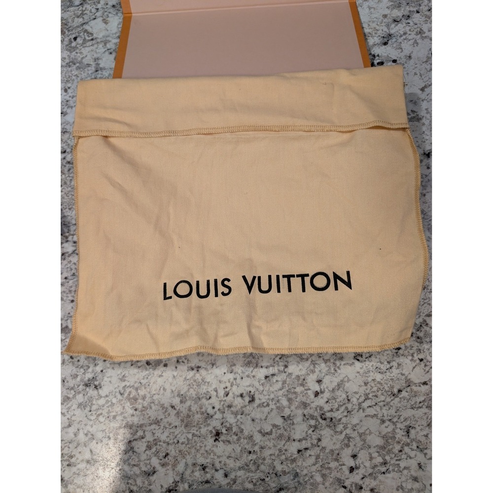 Louis Vuitton Kirigami Pochette Large Brown Monogram Rose Ballerine Envelope - Picture 6 of 9